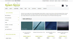 Desktop Screenshot of modern-fabrics.com
