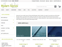 Tablet Screenshot of modern-fabrics.com